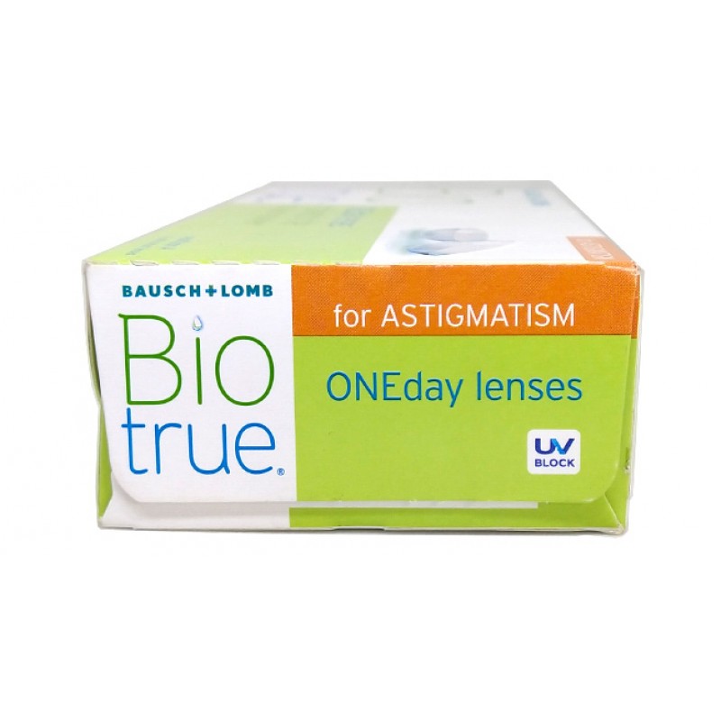 Buy BioTrue ONEday Lenses For Astigmatism Online - Comfort And Clarity